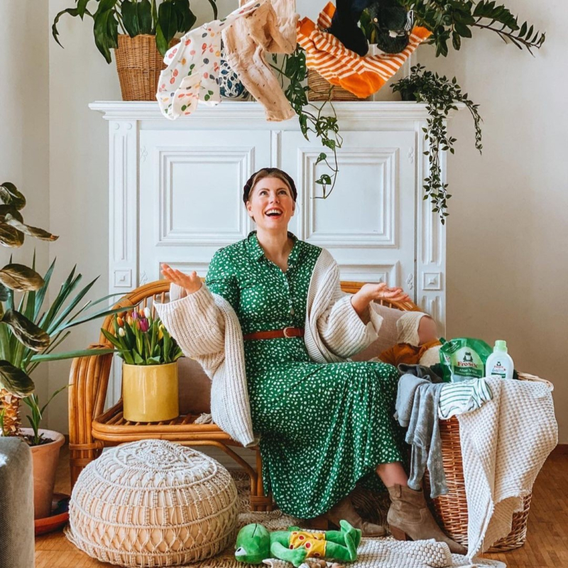 Chai Nước Xả Vải Dùng Cho Trẻ Em Hữu Cơ Frosch 750ml